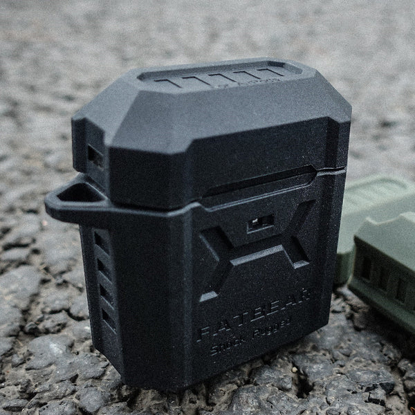 Funda Protectora Táctica de Silicona para AirPods Compatible con Apple