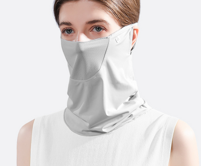 Protector Solar Facial Transpirable con Protección UV - Bandana Deportiva para Mujer - Image 7