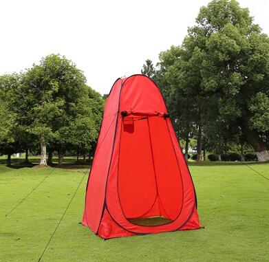 Carpa Camping Portátil 2 en 1 con Ducha y Inodoro - Protección UV para Playa y Viajes - Image 3