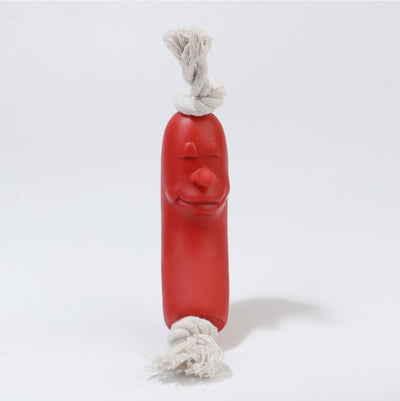Juguete Masticable para Perros Grandes - Forma de Salchicha Resistente a Mordidas - Image 4