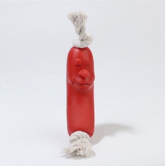 Juguete Masticable para Perros Grandes - Forma de Salchicha Resistente a Mordidas - Image 4