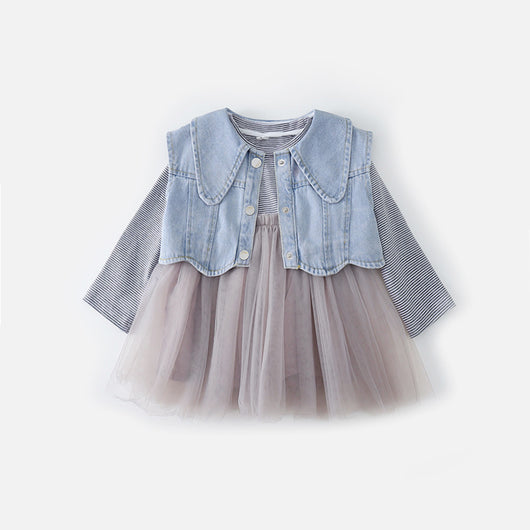 Vestido de Dos Piezas para Niñas - Image 4