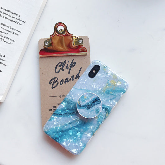 Funda iPhone Mármol Elegante con Logo Personalizado - Protección Suave - Image 9