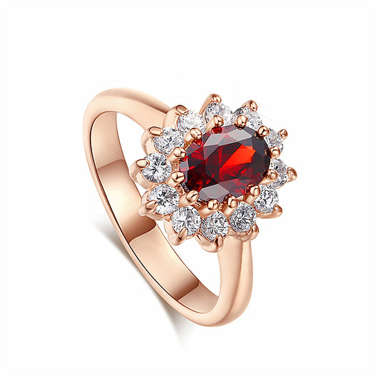 Anillo de Compromiso Zafiro Azul Oro - Diseño Europeo de Lujo - Image 8