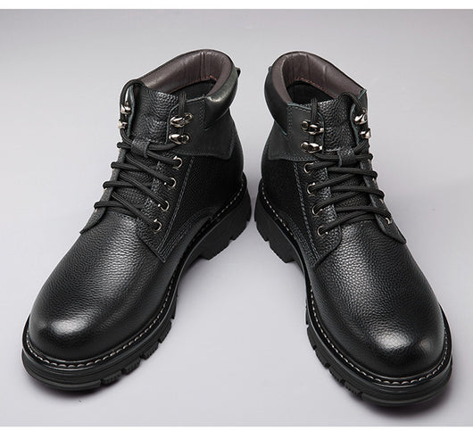 Botas Martin de Cuero para Hombre - Estilo Británico Clásico - Image 11
