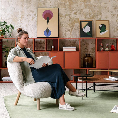 Sillón Nórdico de Lujo para Balcón - Silla de Diseño Moderno para Sala de Estar - Image 9