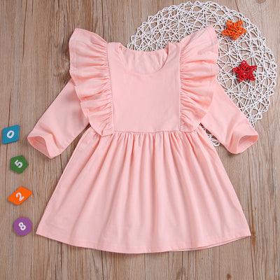 Vestido Princesa Niña con Mangas de Encaje Elegante - Image 2