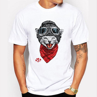 Camiseta Estampada Panda de Manga Corta en Oferta - Image 8