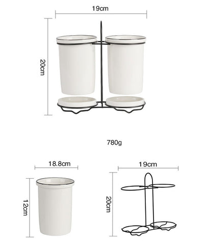 Organizador de Cubiertos y Palillos - Soporte de Almacenamiento - Image 6