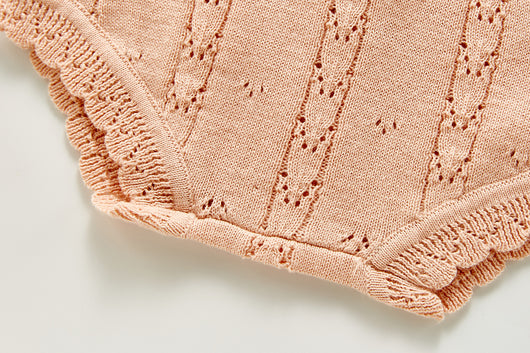 Conjunto de Tirantes Tejidos Calados con Patrón Jacquard - Image 12