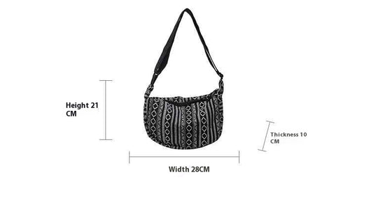 Bolso Bandolera Étnico Dumpling de Gran Capacidad - Estilo Moderno para Mujer - Image 36