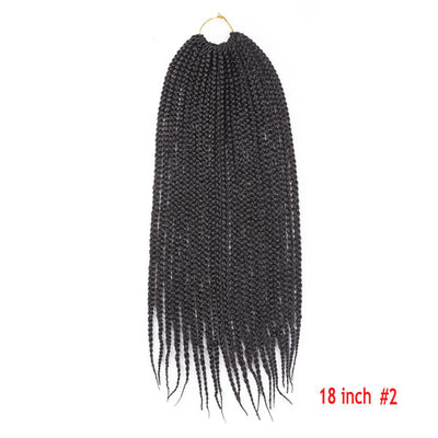 Extensiones de Cabello Trenzas Senegal Box Braids Crochet - Image 15