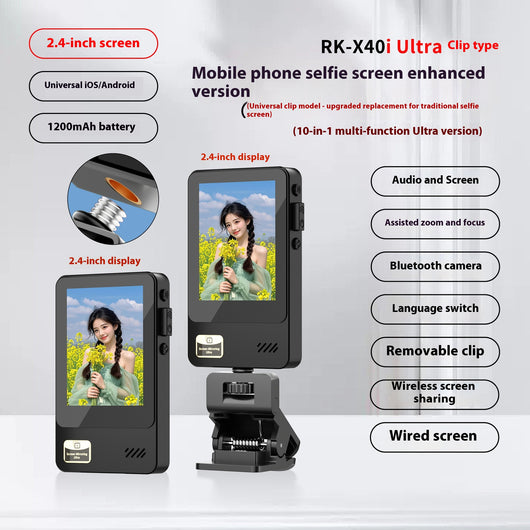 Dispositivo Inalámbrico de Pantalla Compartida para Selfies Móviles - Image 11