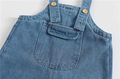 Pantalones de Mezclilla con Tirantes para Niños y Niñas - Image 8