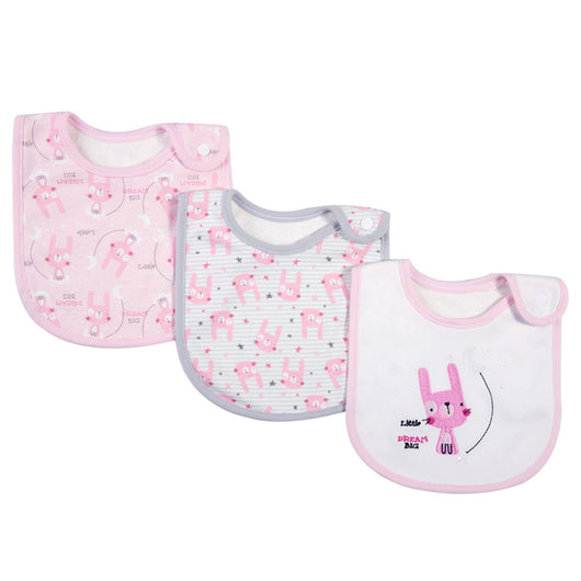 Babero de Algodón Estampado Impermeable para Bebé - Image 2