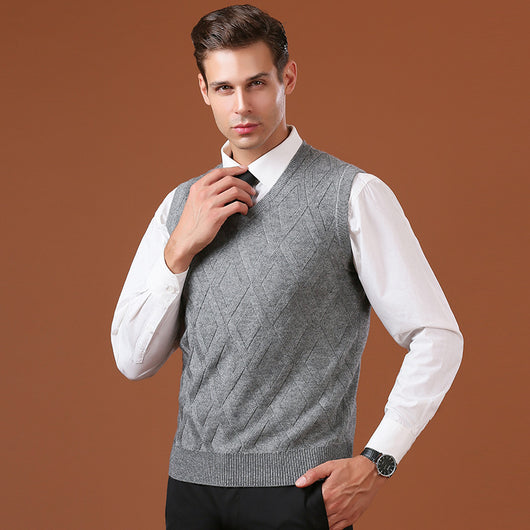 Chaleco Cardigan Sin Mangas Diamond para Hombre - Image 6