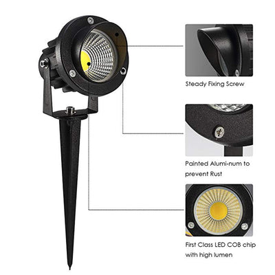 Foco LED RGB 10W con Control Remoto para Jardín y Árboles - Image 3