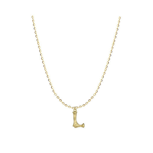 Collar de Plata 925 con Letras del Abecedario Estilo Vintage - Image 9