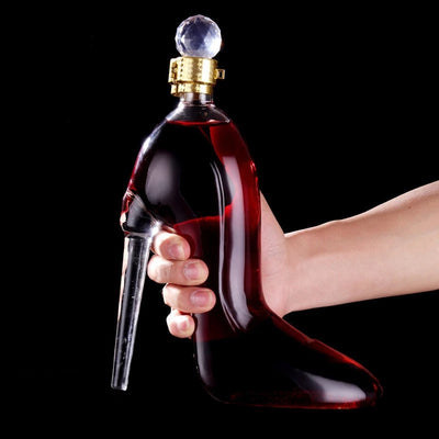 Copa de Vino Espumante con Diseño de Tacón Alto Brillante - Image 11