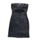 Falda Tubo Hueca Denim Gris Negro - Vestido Tirante Mujer Verano