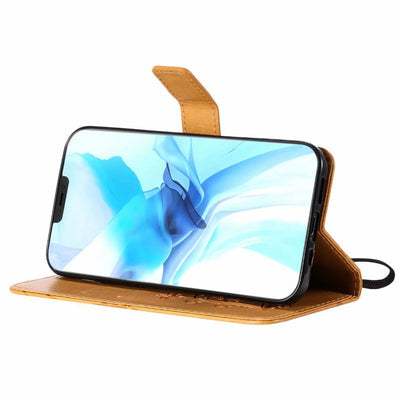 Funda de Cuero para Teléfono con Mariposa Prensada - Image 64