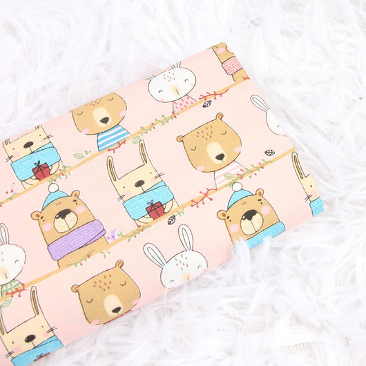 Tela de Algodón Estampada con Animales Lindos - Artesanal para DIY - Image 5