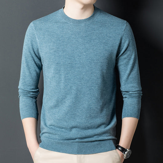 Suéter Cashmere Puro para Hombre - Tejido Base Casual - Image 9