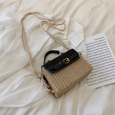 Bolso de Hombro Tejido de Paja para Mujer - Estilo Bohemio - Image 15