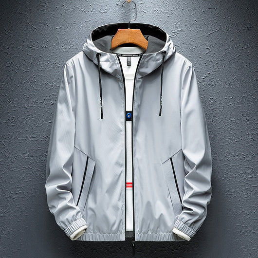 Chaqueta Casual con Capucha - Estilo Moderno y Versátil - Image 9