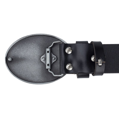Cinturón de Cuero Genuino para Hombre con Hebilla Águila - Estilo Casual y Moderno - Image 9