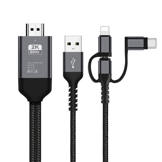 Adaptador Inalámbrico HDMI 3 en 1 para Espejo de Pantalla 4K - Image 14