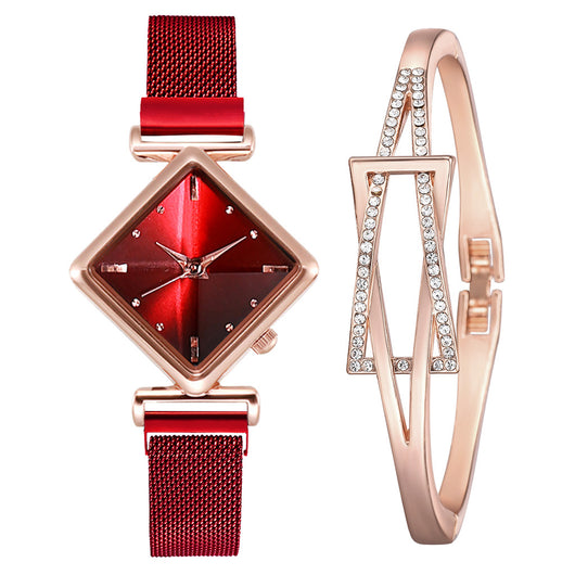 Pulsera de Reloj con Diamantes - Image 11