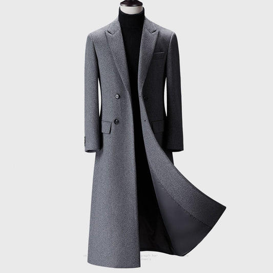 Abrigo Trinchera de Lana para Hombre
