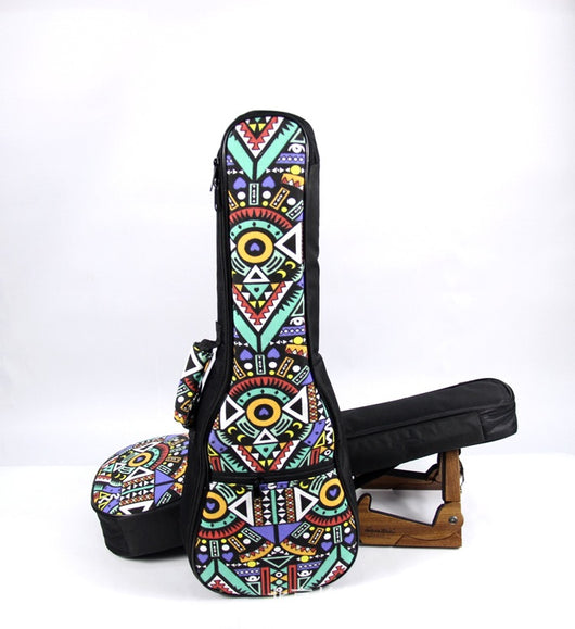 Mochila para Ukelele de 21 Pulgadas - Funda Acolchada y Resistente