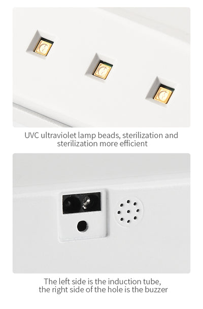 Lámpara UV Recargable de Desinfección y Esterilización Portátil con Ozono - Image 15