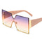 Gafas de Sol Cuadradas Montura Única