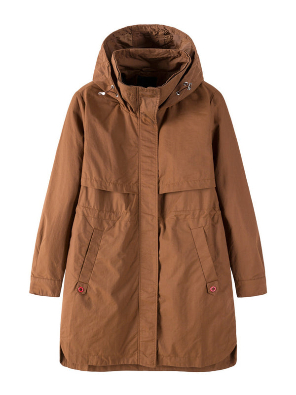 Chaqueta Tipo Tooling Suelta para Mujer - Cortavientos Moderno
