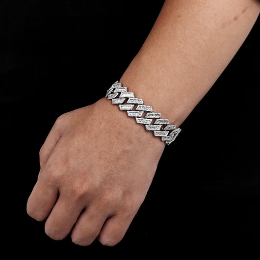 Cadena Cubana Hip Hop de Diamantes Doble Fila 18mm - Image 35