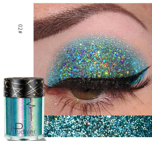 Paleta de Sombras Shimmer Pudaier 3.5G - Maquillaje Profesional con Acabado Mate y Brillante - Image 3