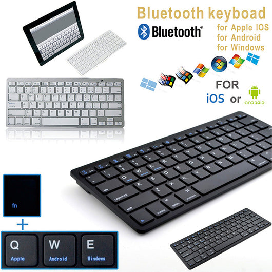 Teclado Universal Compatible con iPad 12 Pulgadas - Tres Sistemas - Image 3
