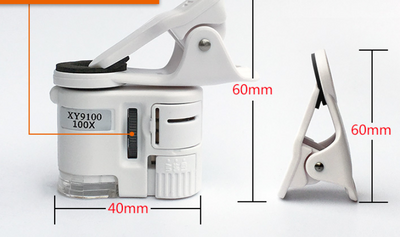 Microscopio Digital USB con LED para Smartphone - Ampliación 1000x - Image 4