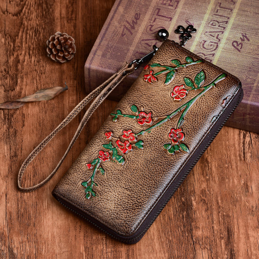Cartera Larga de Cuero Curtido al Vegetal - Image 4