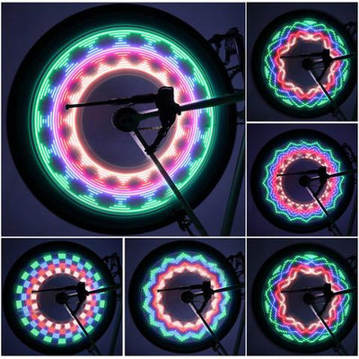 Lámpara LED Bicicleta Dazzle Knight - 42 Patrones Luminosos - Image 4