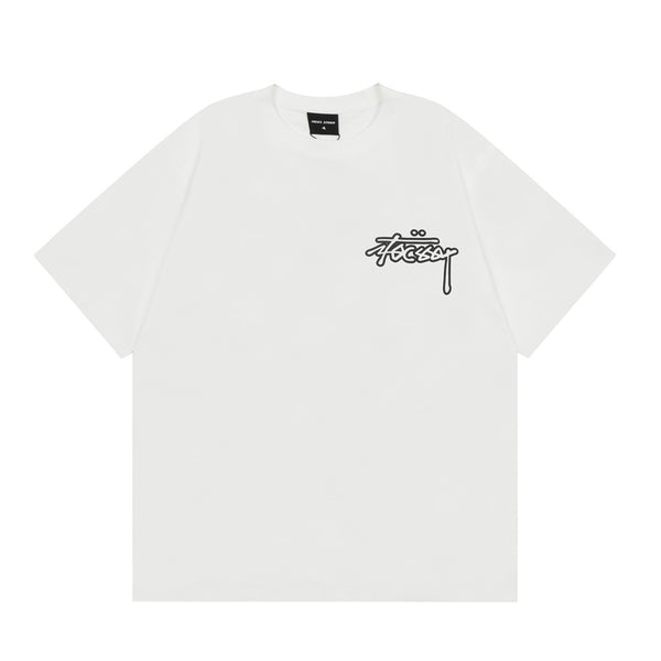 Camiseta para Hombre con Estampado de Letras Inglesas
