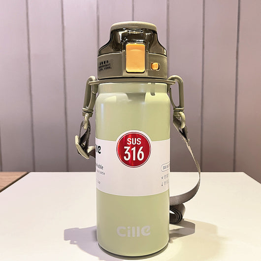Vaso Térmico de Acero Inoxidable Portátil con Popote para Hombre y Mujer - Image 8