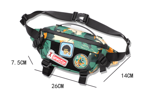 Bolsa de Pecho para Ciclismo Patrón Camuflaje - Image 6