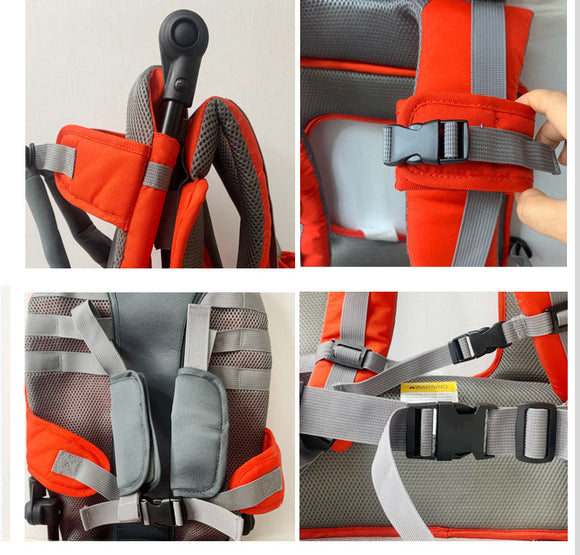 Mochila Portabebé con Soporte para Hombro - Carga Ergonómica para Padres Activos