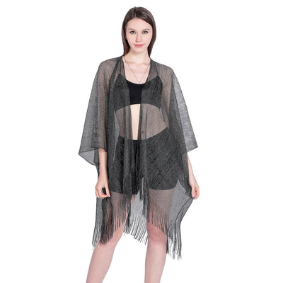 Blusa Playera con Cintas Doradas y Plateadas - Protección Solar Elegante - Image 18