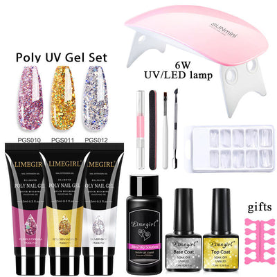 Kit de Gel para Extensión de Uñas con Lámpara UV - Image 9