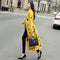 Abrigo Elegante Estilo Coreano Hasta la Rodilla